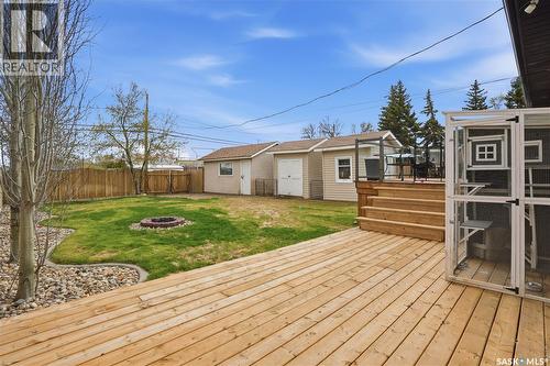 165 3Rd Street, Pilot Butte, SK - Outdoor With Deck Patio Veranda
