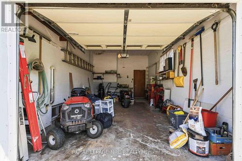 garage area - 70 Second Street, Welland (Lincoln/Crowland), ON - Indoor Photo Showing Garage