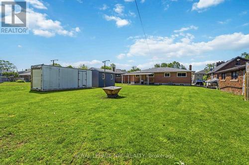 sea container will be removed - 70 Second Street, Welland (Lincoln/Crowland), ON - Outdoor With Backyard