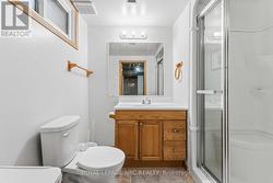 lower level  3 piece bathroom - 
