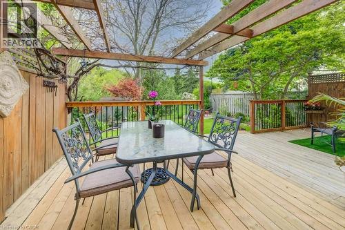 106 Parkland Crescent, Kitchener, ON - Outdoor With Deck Patio Veranda With Exterior
