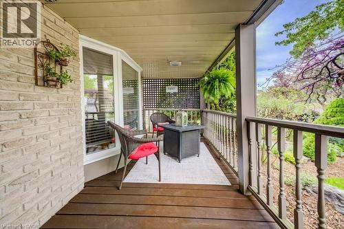 106 Parkland Crescent, Kitchener, ON - Outdoor With Deck Patio Veranda With Exterior