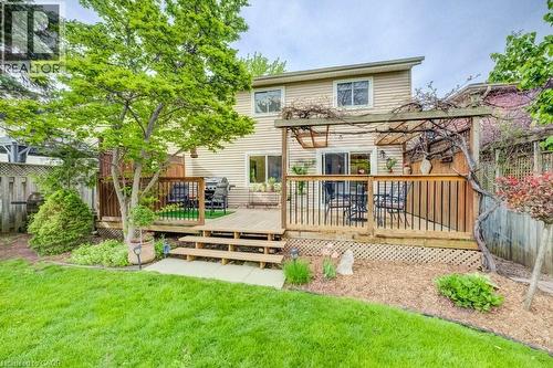 106 Parkland Crescent, Kitchener, ON - Outdoor With Deck Patio Veranda