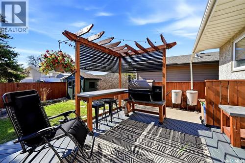 2947 More Crescent E, Regina, SK - Outdoor With Deck Patio Veranda With Exterior