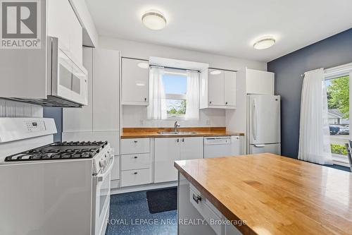 304 Scott Street S, St. Catharines (Fairview), ON - Indoor Photo Showing Kitchen With Double Sink
