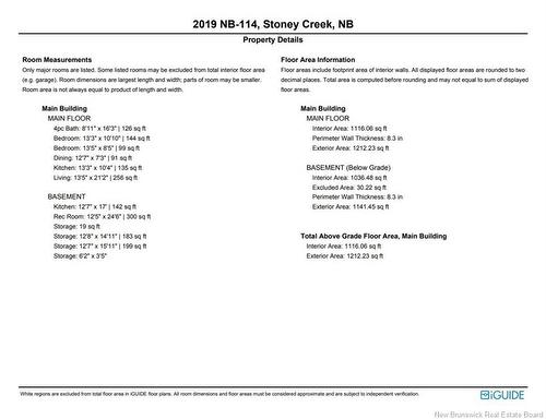 2019 Route 114, Stoney Creek, NB 