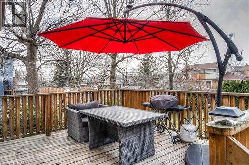 46 Second Avenue, Kitchener, ON - Outdoor With Deck Patio Veranda With Exterior