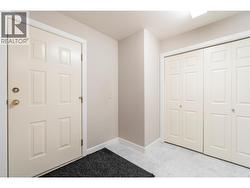 Main floor access to garage. - 