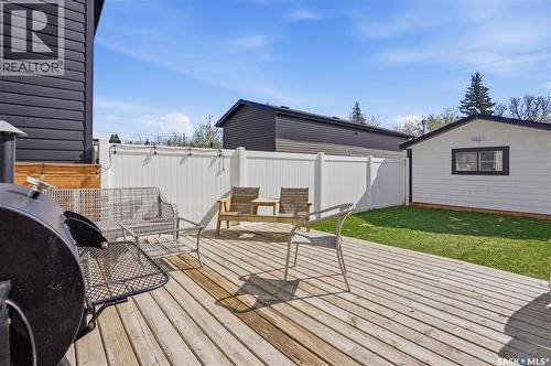 1306 6Th Avenue N, Saskatoon, SK - Outdoor With Deck Patio Veranda With Exterior