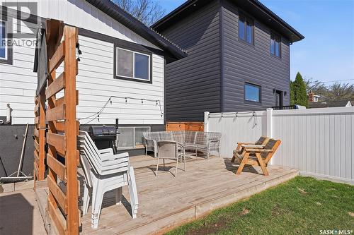 1306 6Th Avenue N, Saskatoon, SK - Outdoor With Deck Patio Veranda