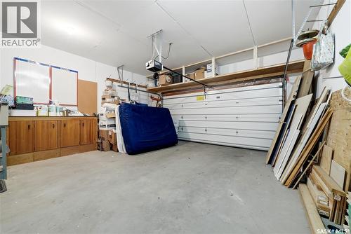 3706 Queens Gate, Regina, SK - Indoor Photo Showing Garage
