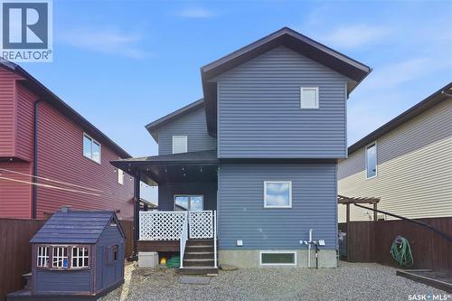 530 Maple Crescent, Warman, SK - Outdoor With Deck Patio Veranda With Exterior