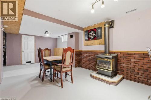 8 Abbott Lane, Cayuga, ON - Indoor With Fireplace
