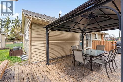 8 Abbott Lane, Cayuga, ON - Outdoor With Deck Patio Veranda With Exterior