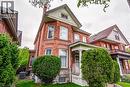 Brick residence featuring a stone foundation and a prominent bay window - 18 Fairleigh Crescent, Hamilton, ON  - Outdoor 
