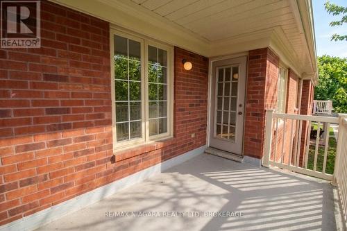 Private balcony - 202 - 250 Linwell Road, St. Catharines (Lakeport), ON 