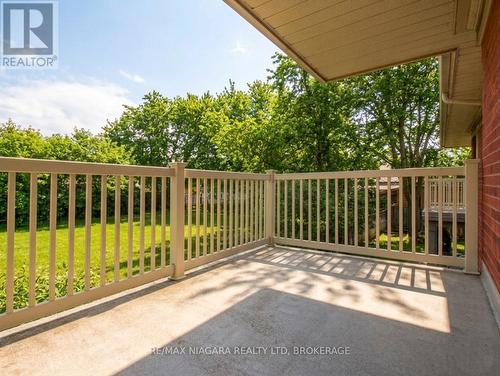 Private balcony - 202 - 250 Linwell Road, St. Catharines (Lakeport), ON 