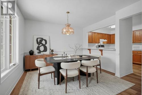 Dining room (virtually staged) - 202 - 250 Linwell Road, St. Catharines (Lakeport), ON 