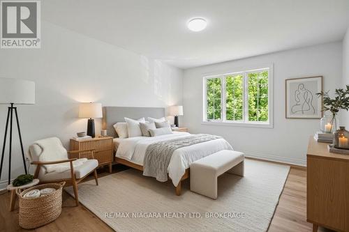 Bedroom 1 (virtually staged) - 202 - 250 Linwell Road, St. Catharines (Lakeport), ON 