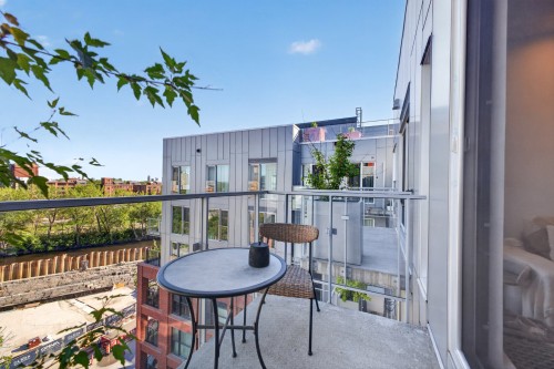 Balcon - 851-288 Rue Richmond, Montréal (Le Sud-Ouest), QC - Outdoor With Exterior