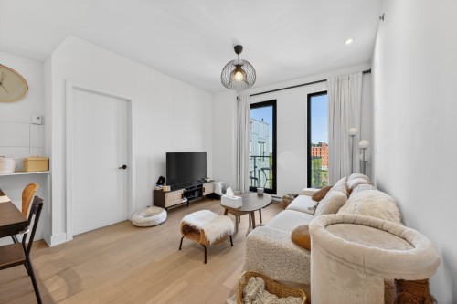 Salon - 851-288 Rue Richmond, Montréal (Le Sud-Ouest), QC - Indoor Photo Showing Living Room