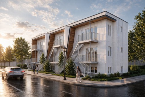 Front of Structure - 86 Av. Giguère, Québec (Les Rivières), QC - Outdoor With Facade