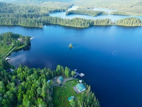 Photo aérienne - 252 Lac Mauser, La Tuque, QC - Outdoor With Body Of Water With View