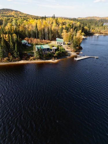 Photo aérienne - 252 Lac Mauser, La Tuque, QC - Outdoor With Body Of Water With View