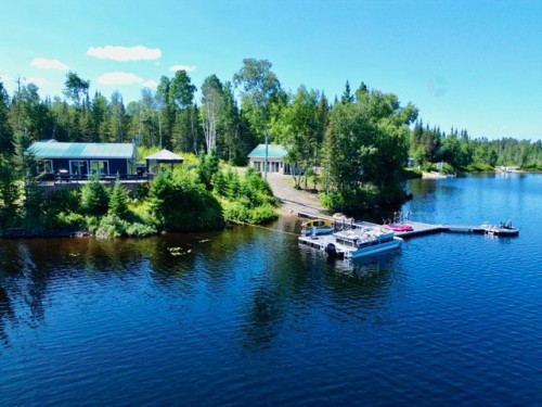 Photo aérienne - 252 Lac Mauser, La Tuque, QC - Outdoor With Body Of Water