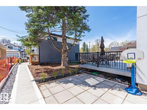 11445 79 Av Nw, Edmonton, AB - Outdoor With Deck Patio Veranda
