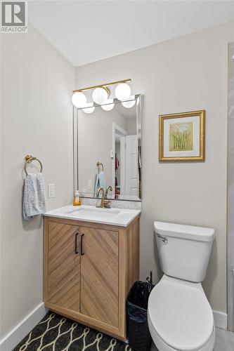 Updated Vanity and Toliet - 13 Devine Place, St. John'S, NL - Indoor Photo Showing Bathroom