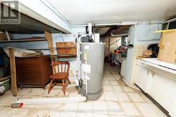 lower level - hot water heater - 