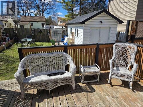 1175 Campbell, Windsor, ON - Outdoor With Deck Patio Veranda With Exterior