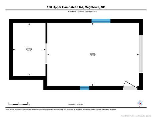 190 Upper Hampstead Rd, Gagetown, NB 