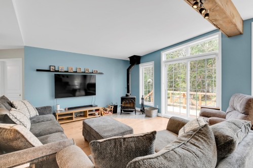 Salon - 21 Imp. De L'Eau-Vive, Saint-Donat, QC - Indoor Photo Showing Living Room