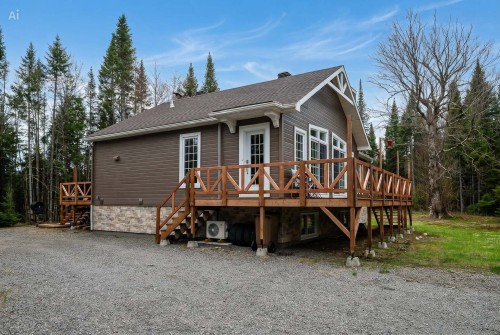 Façade - 21 Imp. De L'Eau-Vive, Saint-Donat, QC - Outdoor With Deck Patio Veranda