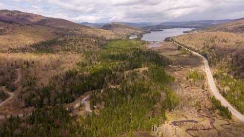 Photo aérienne - 21 Imp. De L'Eau-Vive, Saint-Donat, QC - Outdoor With View