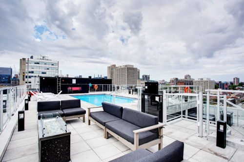 Other - 202-1170 Rue Montcalm, Montréal (Ville-Marie), QC - Outdoor With In Ground Pool