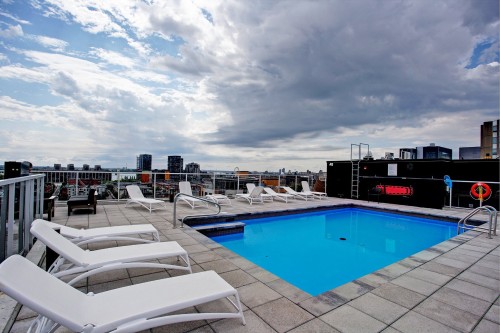 Other - 202-1170 Rue Montcalm, Montréal (Ville-Marie), QC - Outdoor With In Ground Pool
