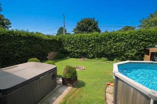 Cour - 67 22E Avenue, Pincourt, QC - Outdoor With Above Ground Pool With Backyard