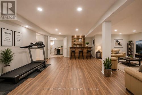 61 Pinebrook Circle, Caledon, ON - Indoor Photo Showing Gym Room