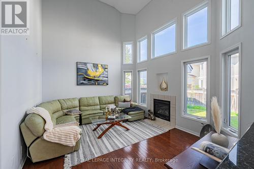 Family Room - 102 Whitestone Drive, Ottawa, ON - Indoor Photo Showing Living Room With Fireplace