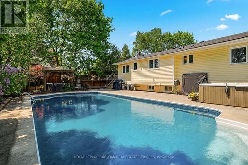 2207 Jester Court, Burlington, ON - Outdoor With In Ground Pool With Backyard