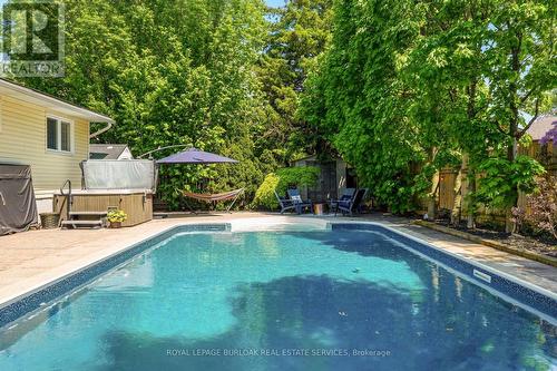 2207 Jester Court, Burlington, ON - Outdoor With In Ground Pool With Backyard