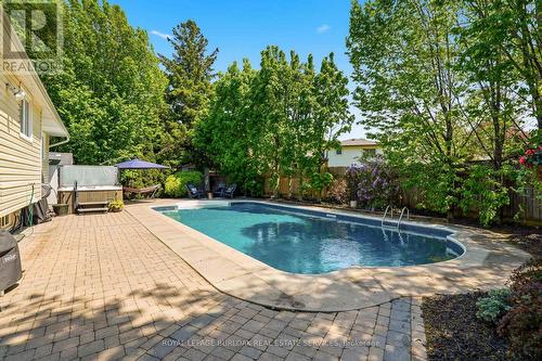 2207 Jester Court, Burlington, ON - Outdoor With In Ground Pool With Backyard