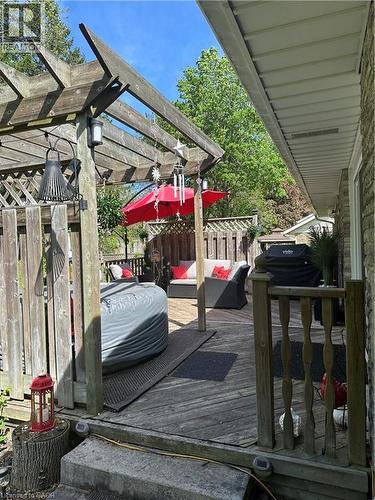 70 Berkley Crescent, Simcoe, ON - Outdoor With Deck Patio Veranda
