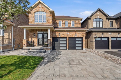44 Keith-Wright Crescent, Ajax, ON - Outdoor With Deck Patio Veranda With Facade