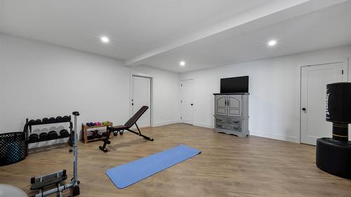 2300 Saddleback Drive, Kamloops, BC - Indoor Photo Showing Gym Room