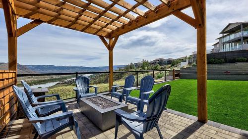 2300 Saddleback Drive, Kamloops, BC - Outdoor With Deck Patio Veranda With View With Exterior
