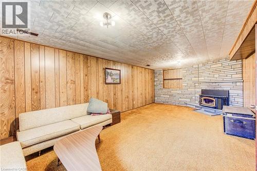 28 Wordsworth Place, Kitchener, ON - Indoor With Fireplace